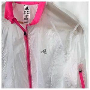 adidas transparent jacket